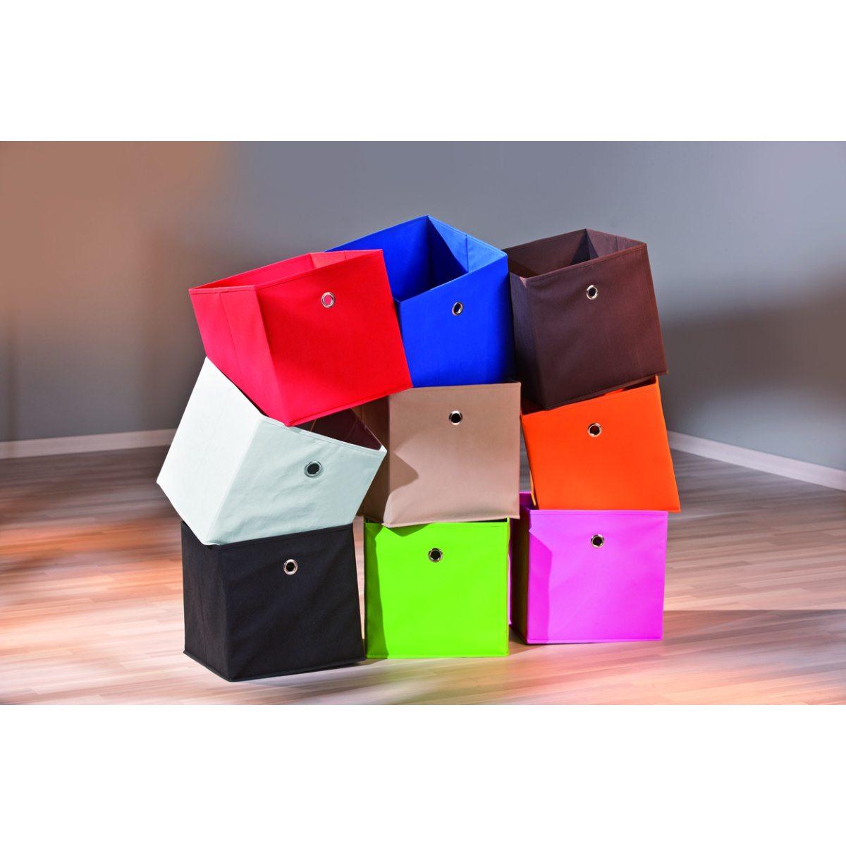 Cestino Cubo Nero cm.32x32x31