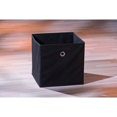Cestino Cubo Nero cm.32x32x31