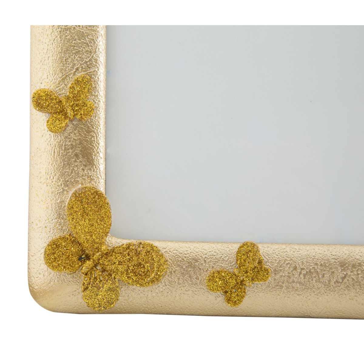 Cornice Glam Butterfly cm.25x2,5x30 Misura Interna cm.20x25