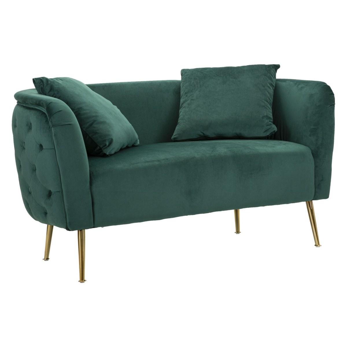Divanetto Bucarest Verde cm.127x74x73
