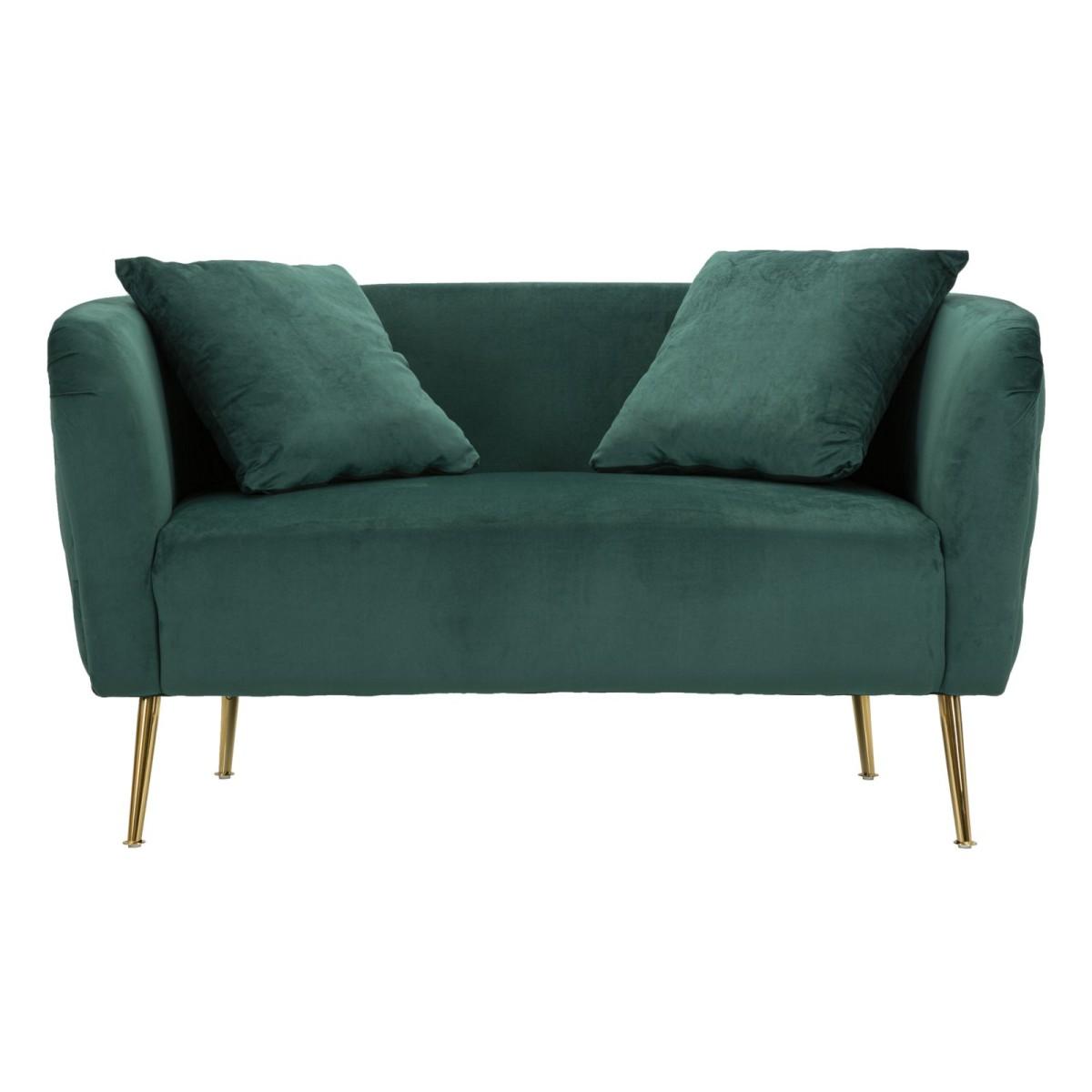 Divanetto Bucarest Verde cm.127x74x73