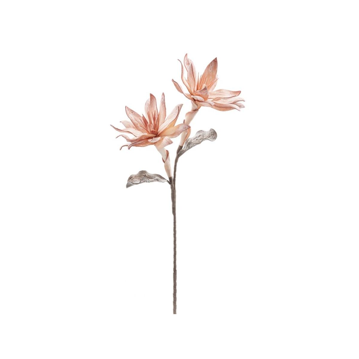 Fiore Glsang Flower x2 Arancione cm.Ø28x88
