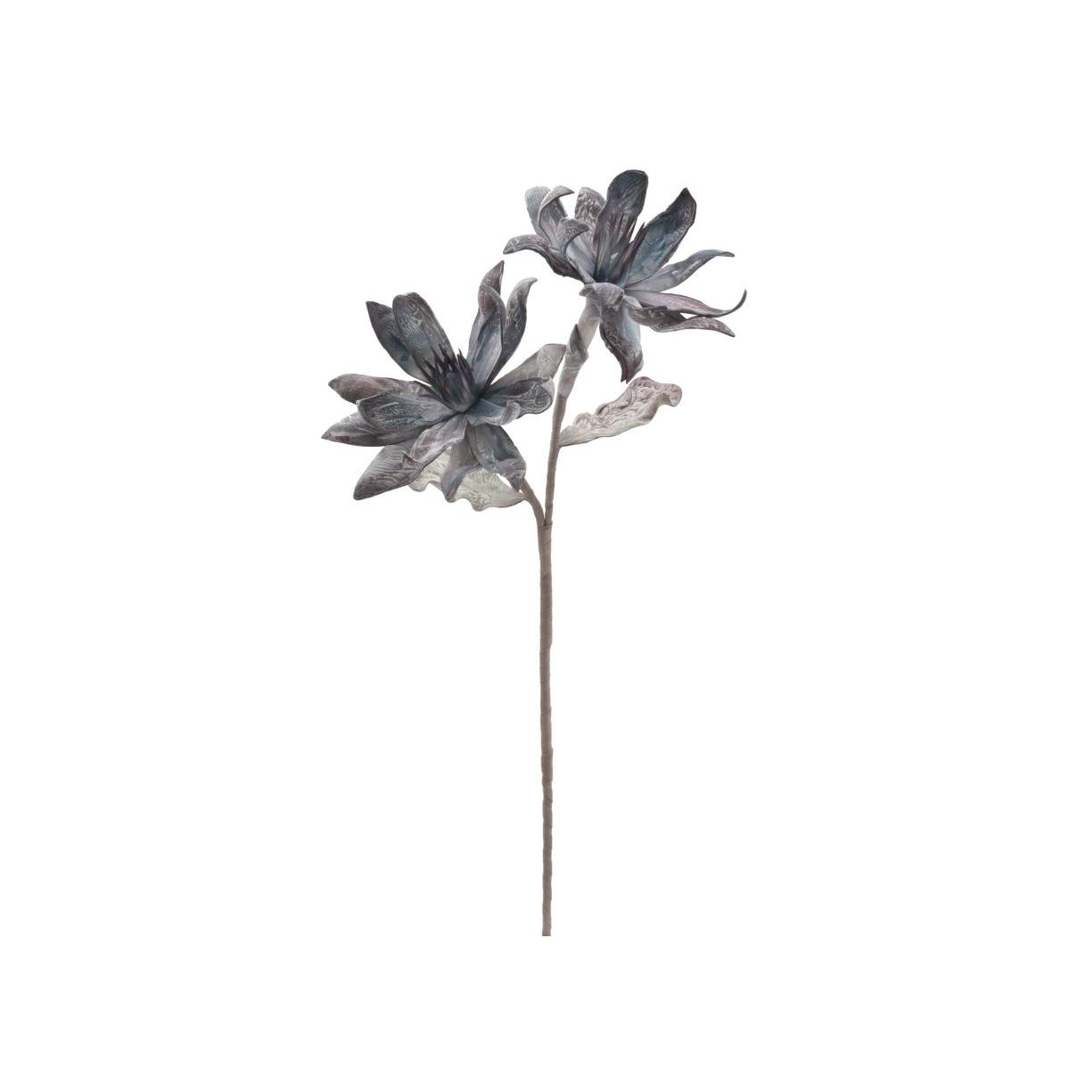 Fiore Glsang Flower x2 Blu cm.Ø28x88