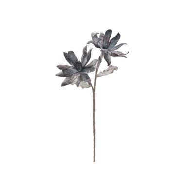 Fiore Glsang Flower x2 Blu cm.Ø28x88