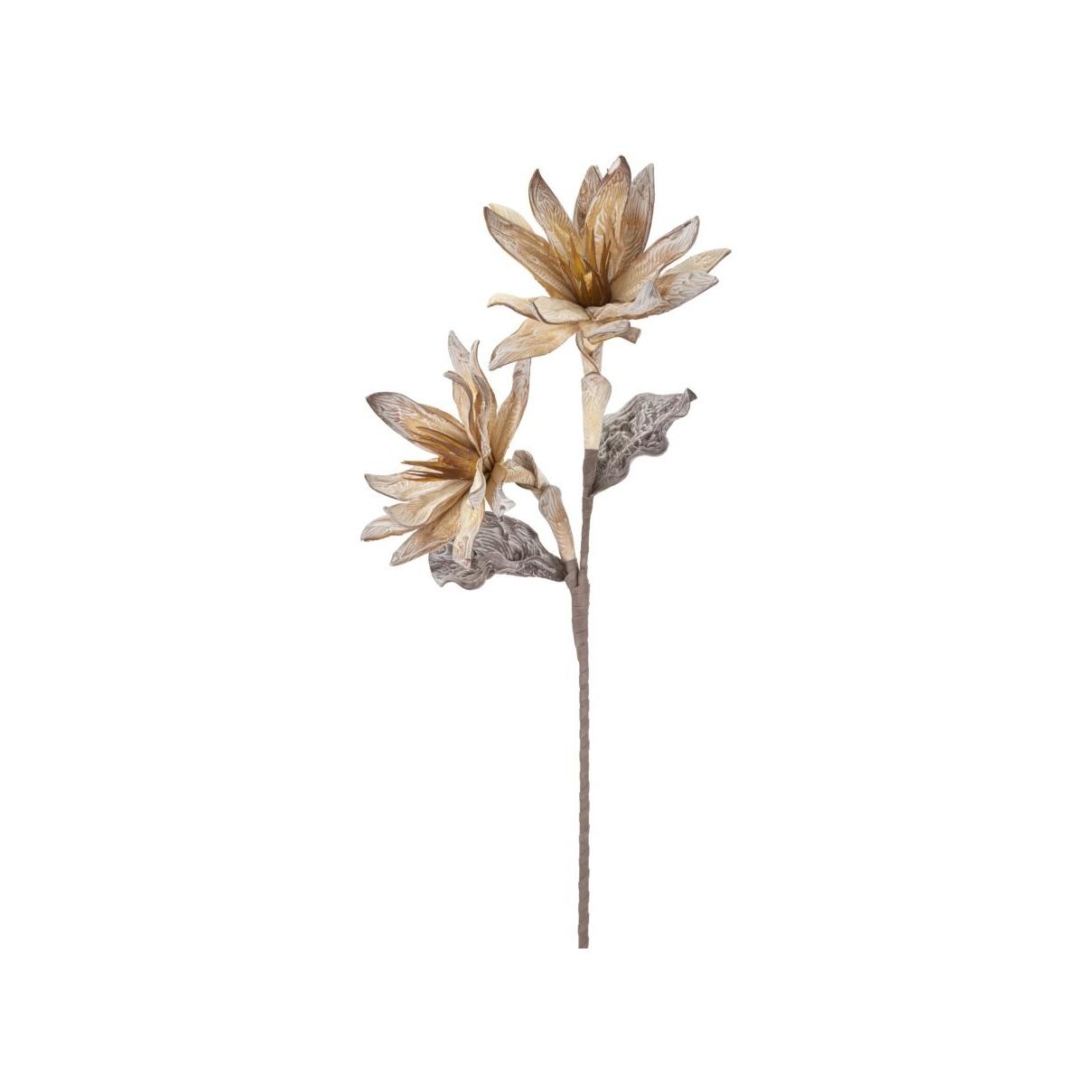 Fiore Glsang Flower x2 Giallo cm.Ø28x88