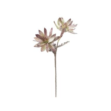 Fiore Glsang Flower x2 Verde cm.Ø28x88