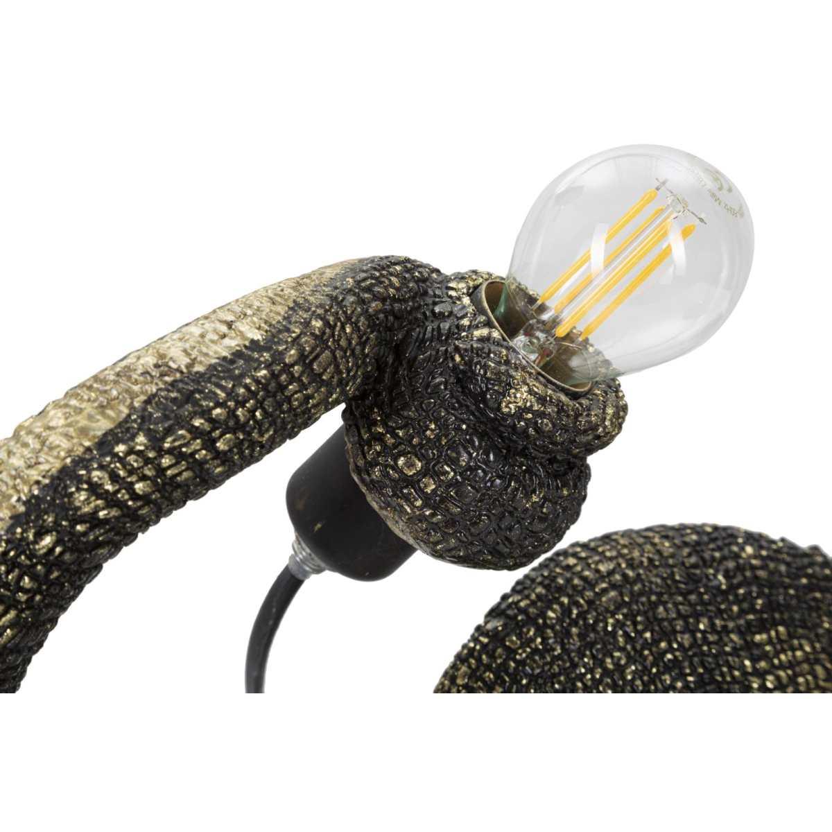 Lampada Tavolo Camaleonte cm.37,5x16,5x22