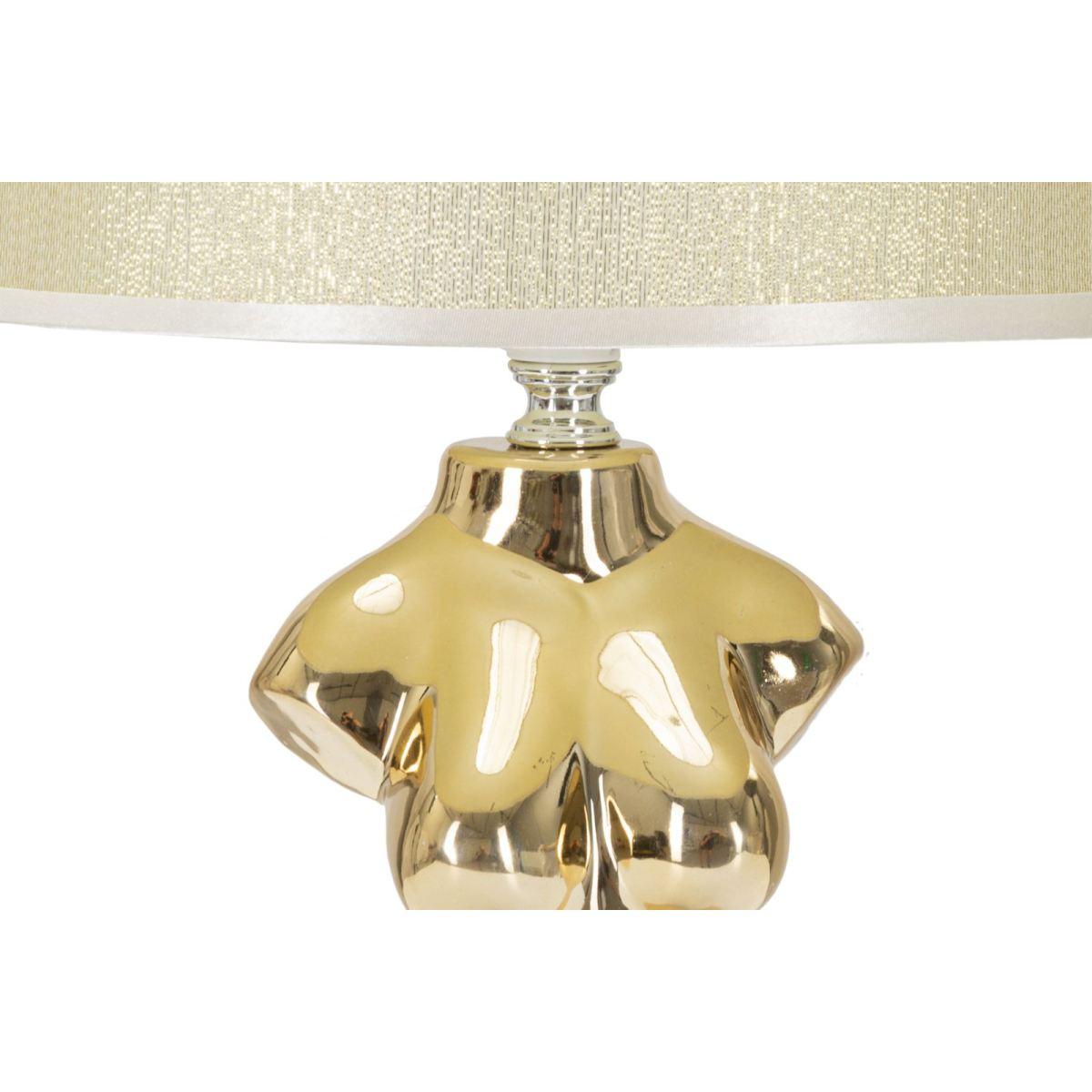 Lampada Tavolo Glam Woman cm.Ø25x39,5