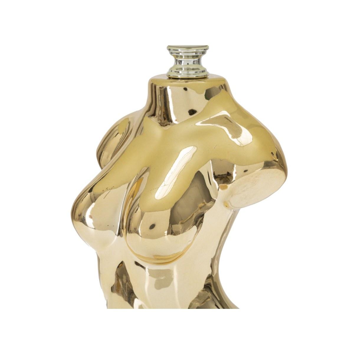 Lampada Tavolo Glam Woman cm.Ø25x39,5