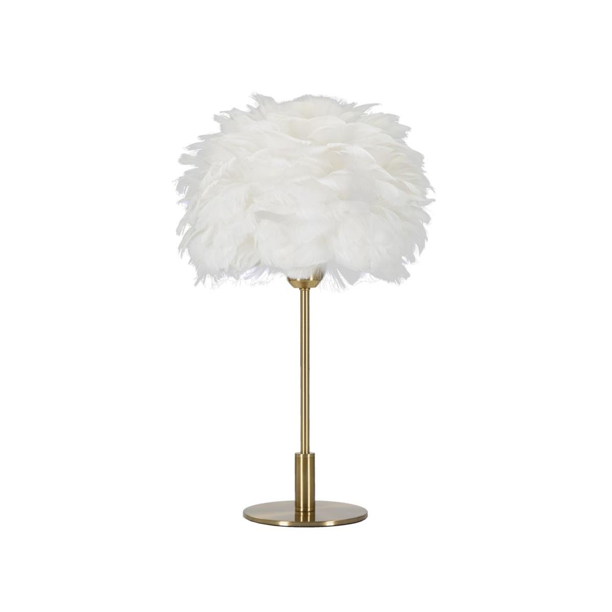 Lampada Tavolo Ball Feather cm.Ø30x50