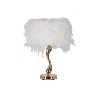 Lampada Tavolo Cart Bianca cm.Ø25x47