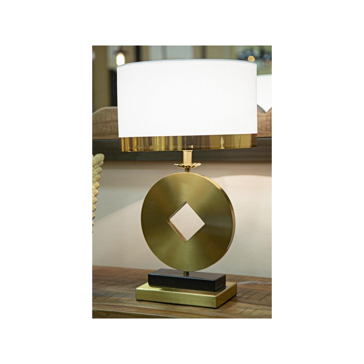 Lampada Tavolo Coin Ø30x53