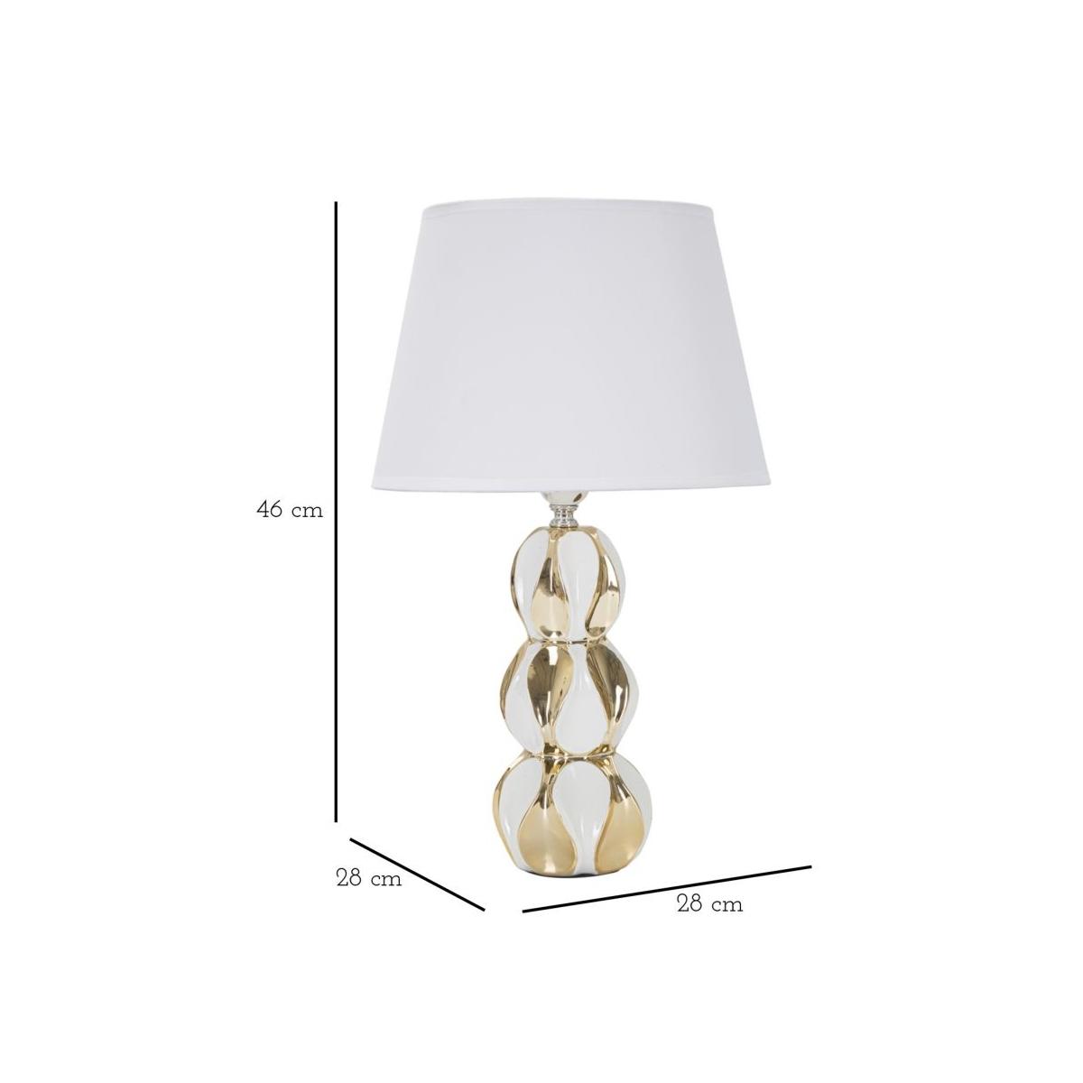 Lampada Tavolo Glam Balls cm.Ø28x46