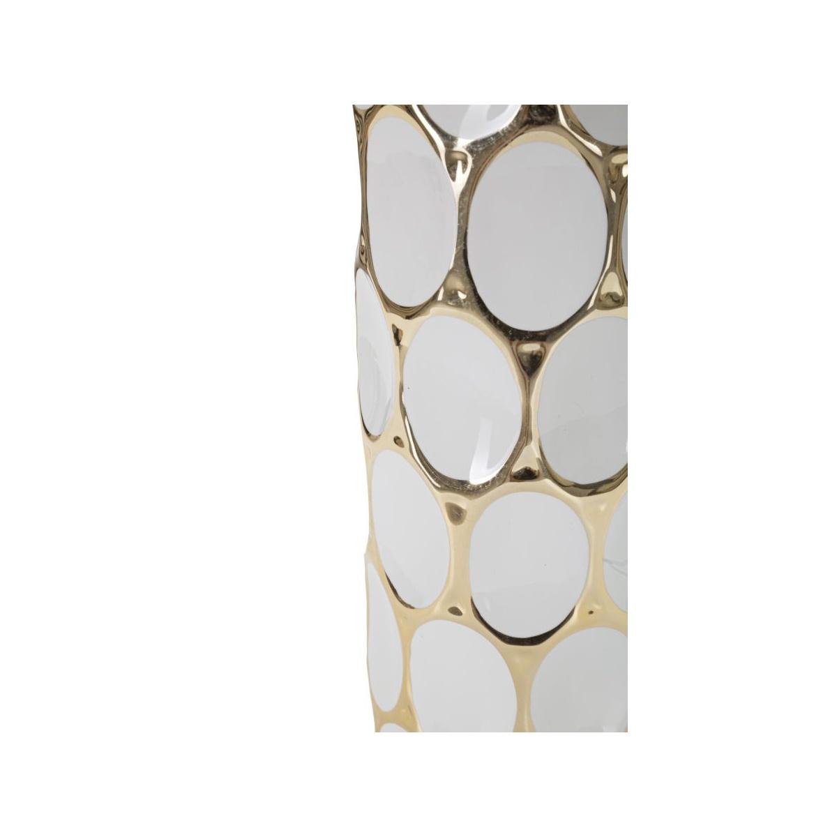 Lampada Da Tavolo Glam Carv cm.Ø34,5x56