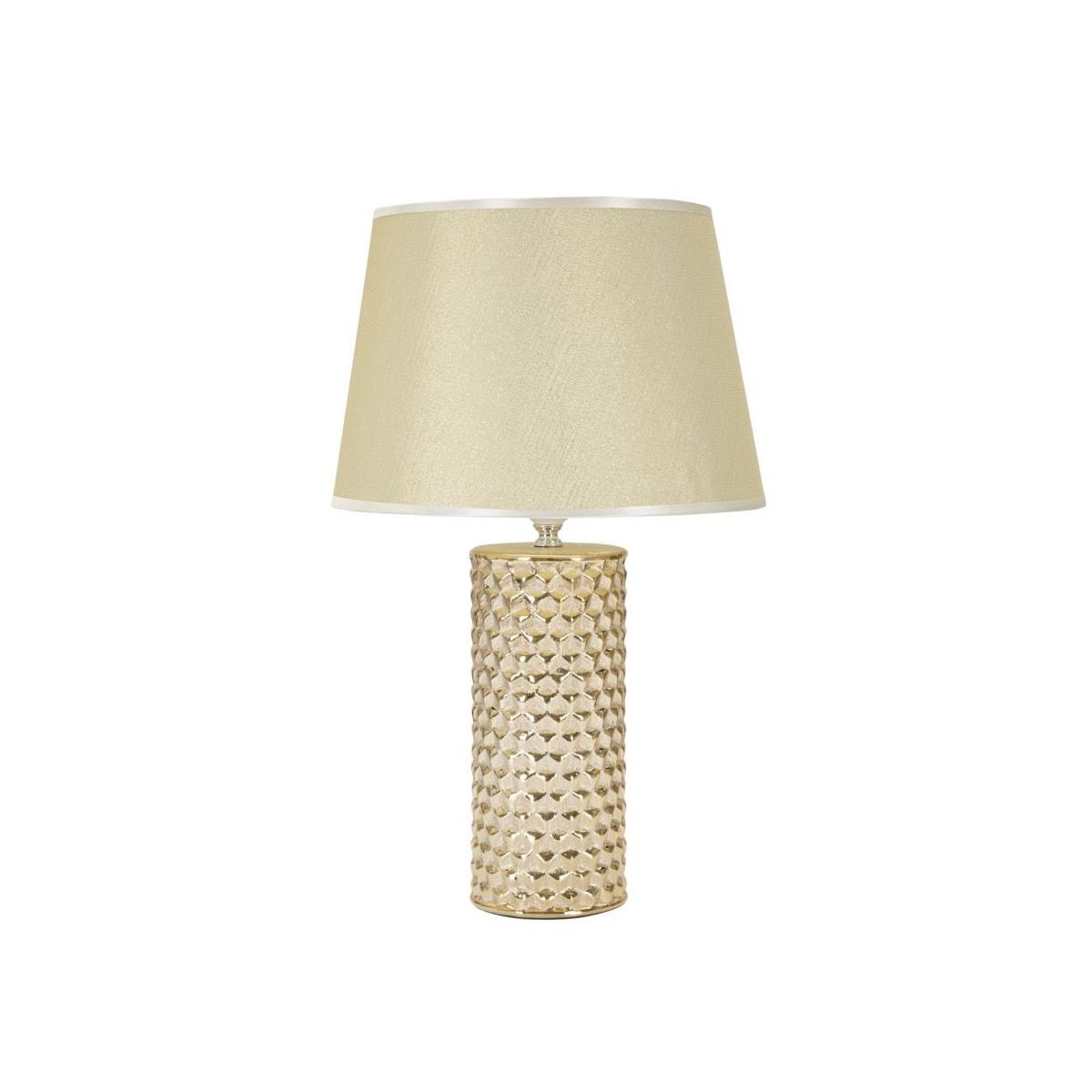 Lampada Tavolo Glam Gold cm.Ø30x47,5