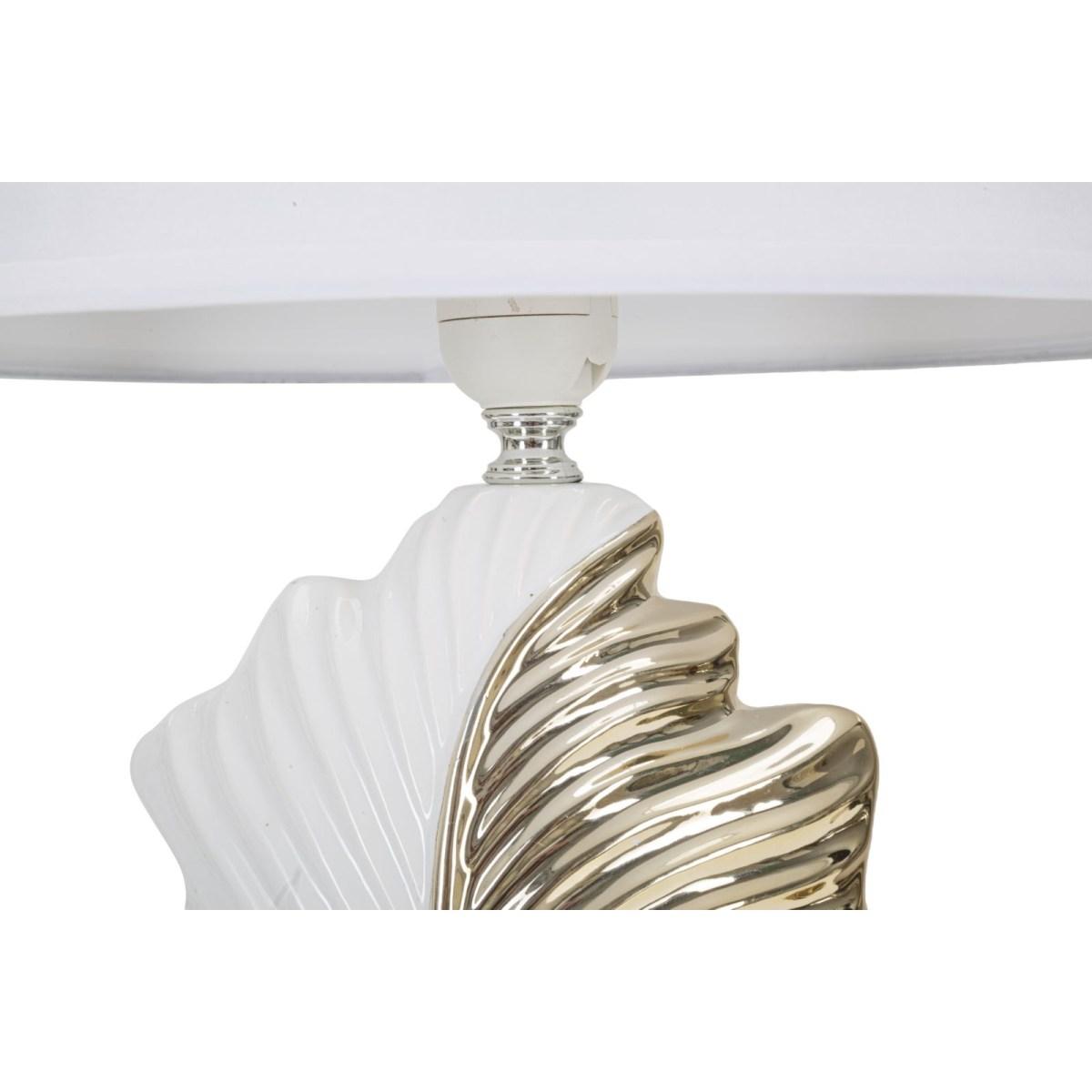 Lampada Da Tavolo Glam Leaf cm.30x47,5