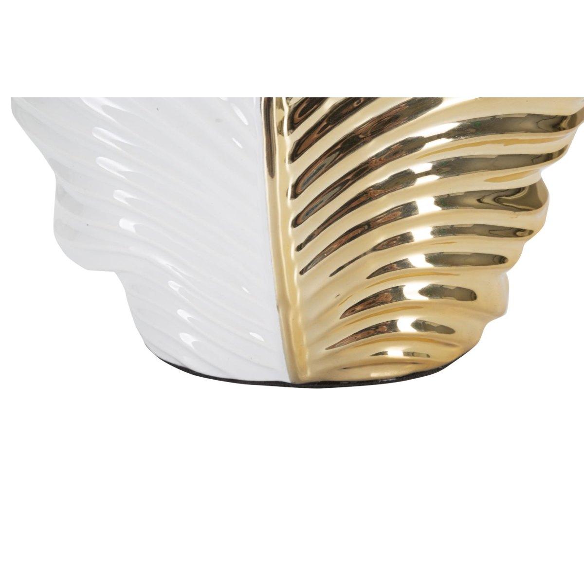 Lampada Da Tavolo Glam Leaf cm.30x47,5