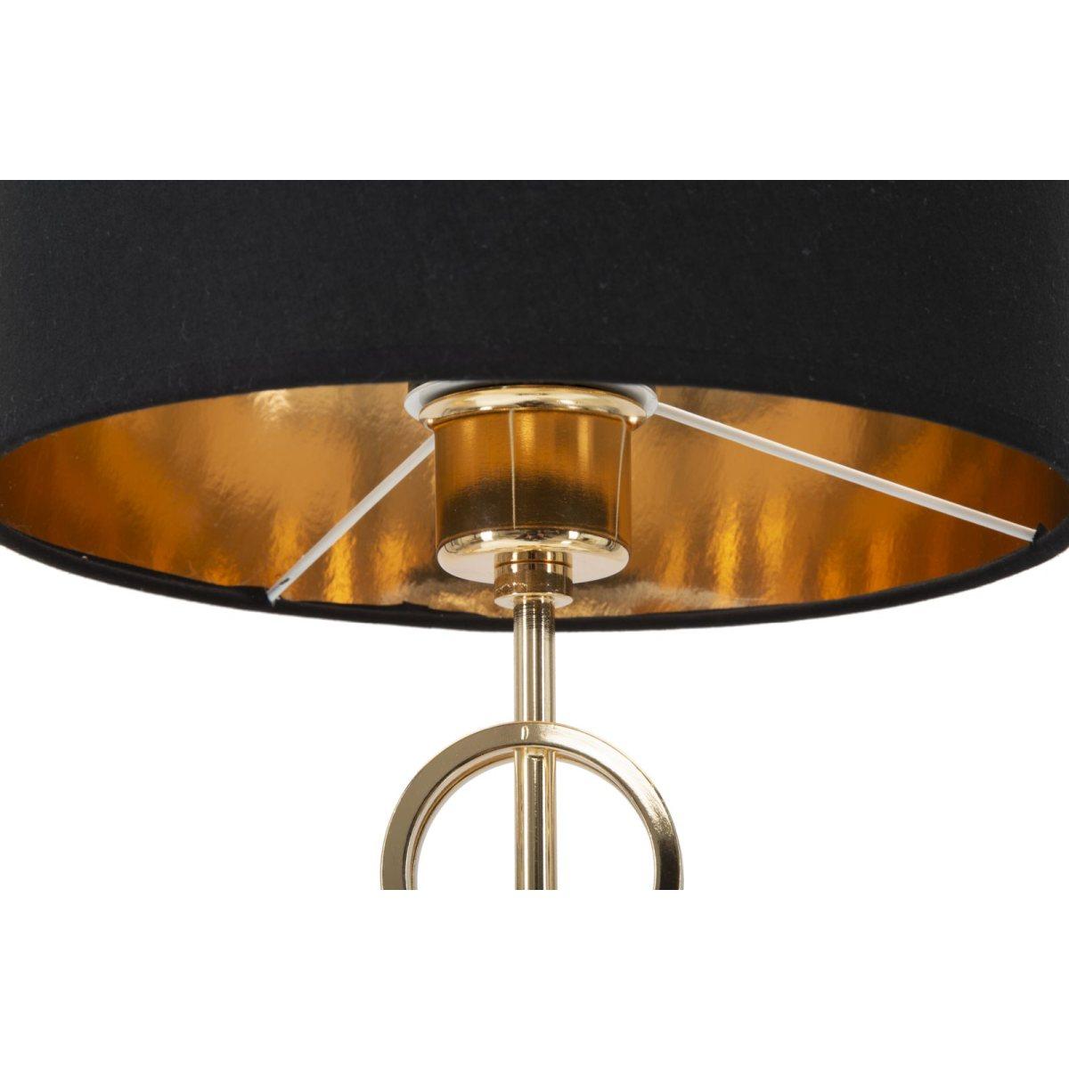 Lampada Tavolo Glam Rings cm.Ø25x54,5