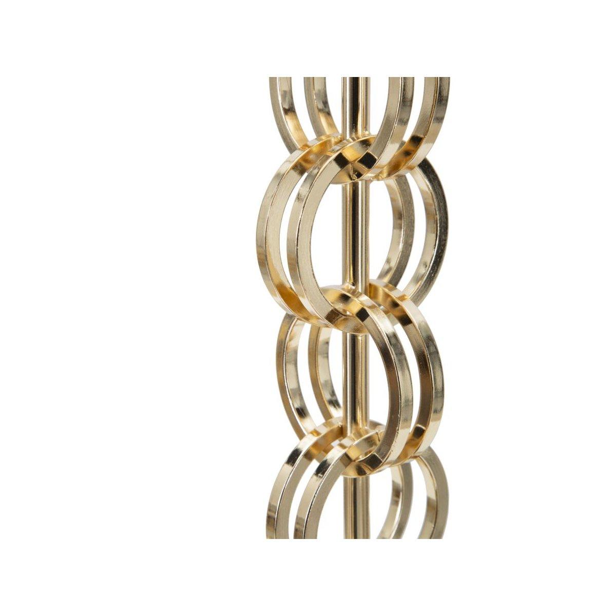 Lampada Tavolo Glam Rings cm.Ø25x54,5