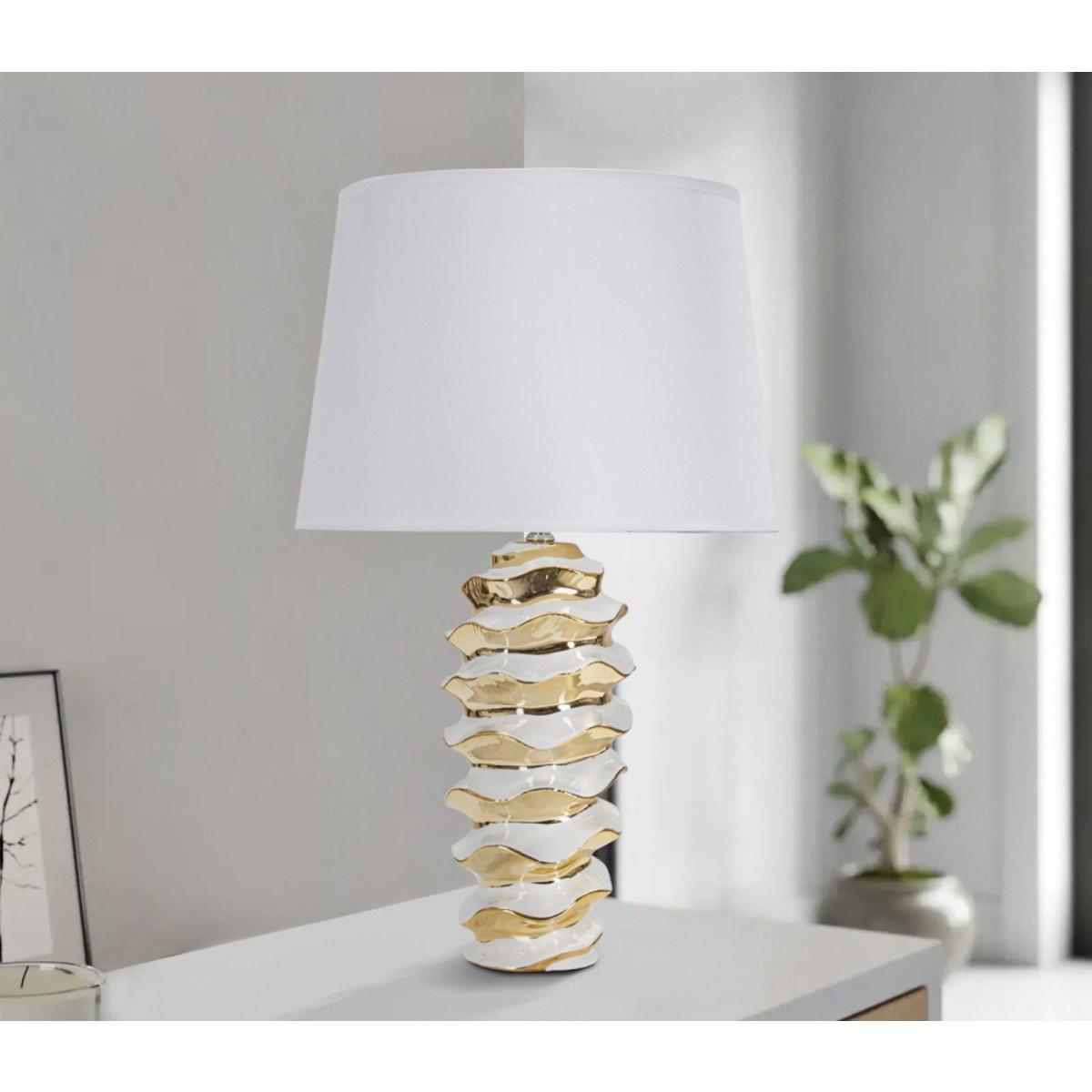 Lampada Tavolo Glam Space cm.Ø33x53