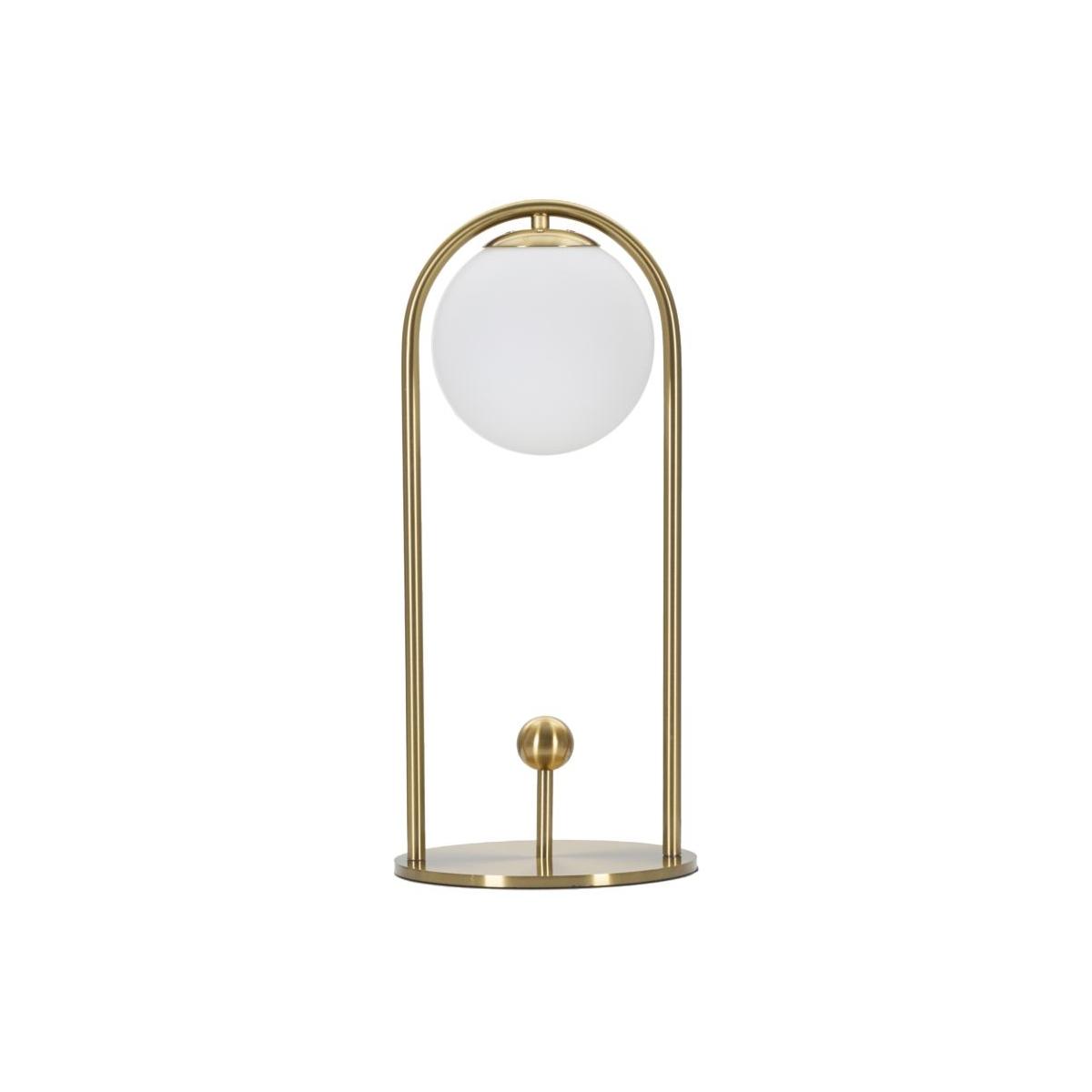 Lampada Tavolo Glamy Arc Mod.A cm.Ø21x47