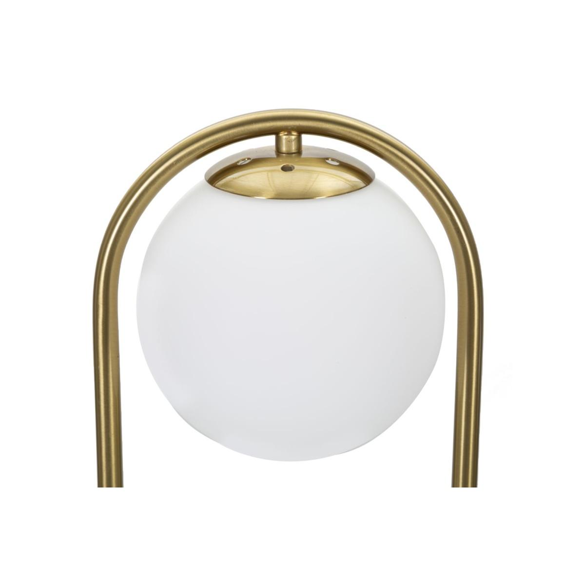 Lampada Tavolo Glamy Arc Mod.A cm.Ø21x47