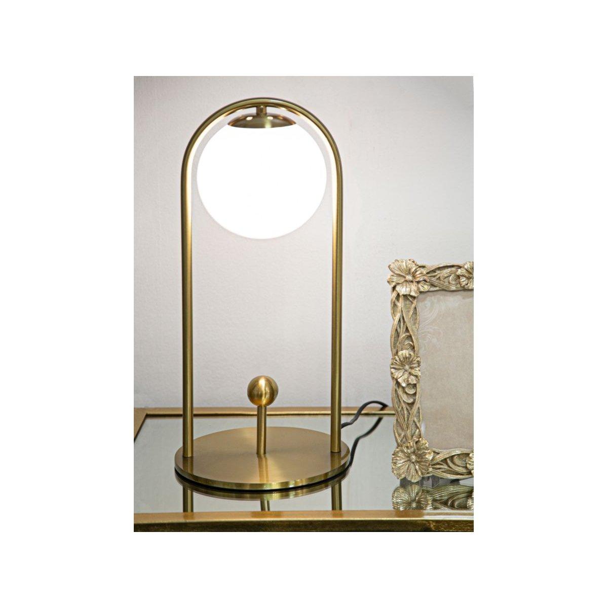Lampada Tavolo Glamy Arc Mod.A cm.Ø21x47