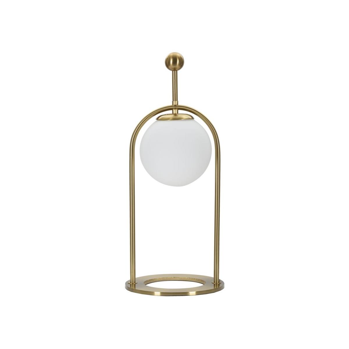Lampada Tavolo Glamy Arc Mod.B cm.Ø21x50