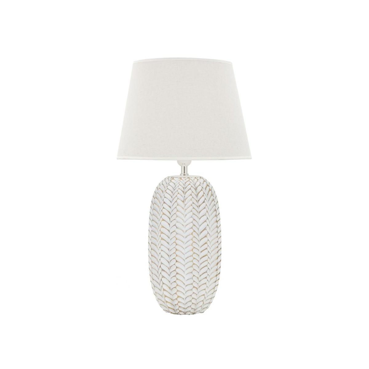 Lampada Tavolo Resina Leaf cm.Ø35x65