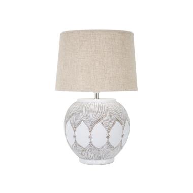 Lampada Tavolo Resina Rot. Atene cm.Ø38x59