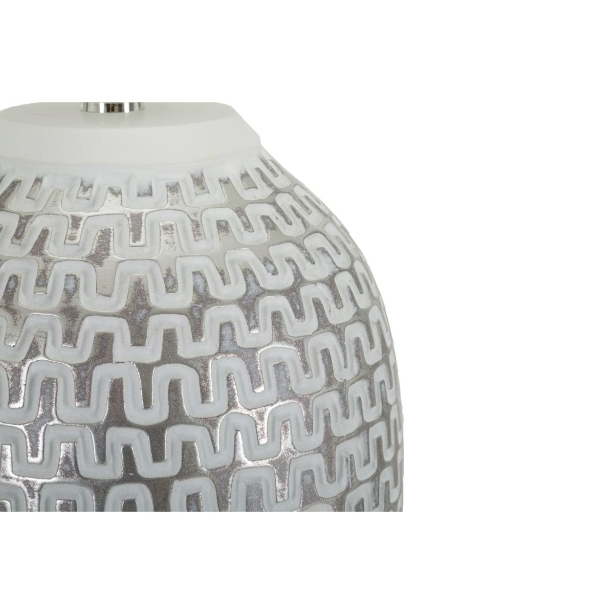 Lampada Tavolo Resina Wave cm.Ø35x65