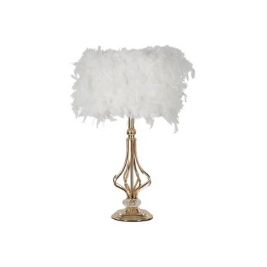 Lampada Tavolo Tarty Bianca cm.Ø25x54