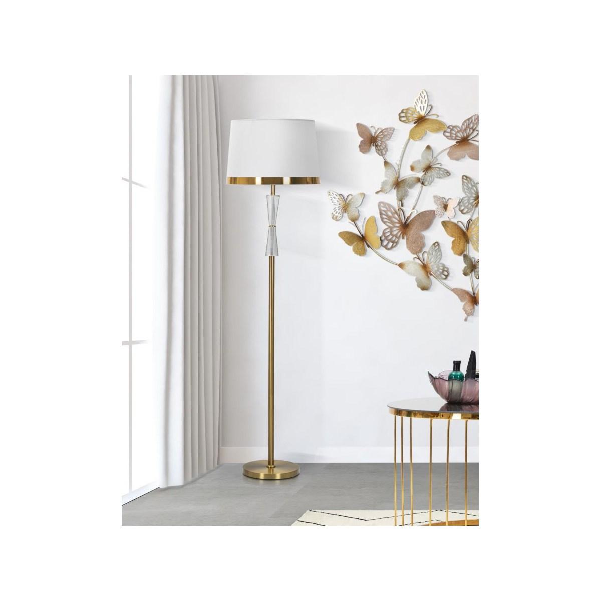 Lampada Terra Cristal cm.Ø40x153