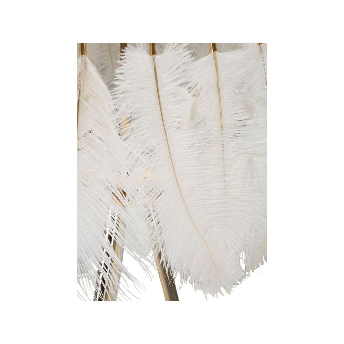 Lampada Terra Feather Stand cm.Ø46x147