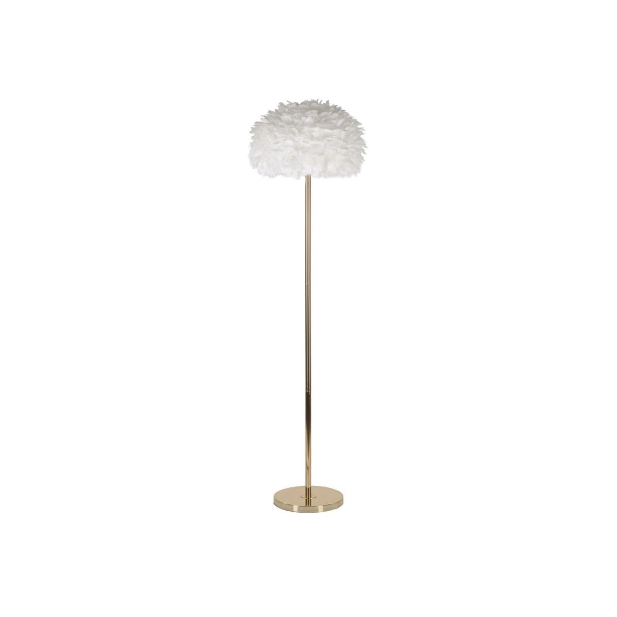 Lampada Terra Feathers Slim Bianca cm.Ø43x170