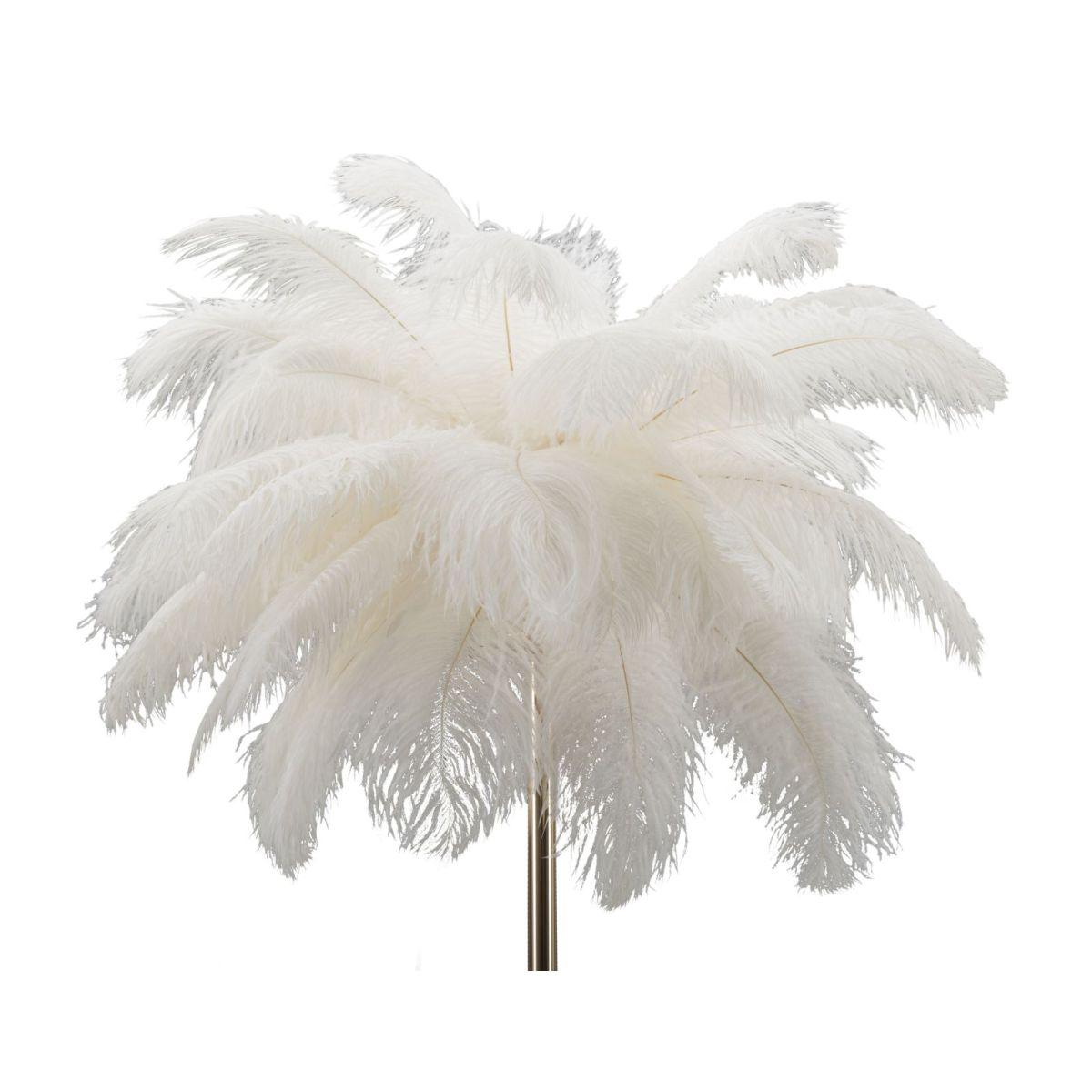 Lampada terra palm bianca