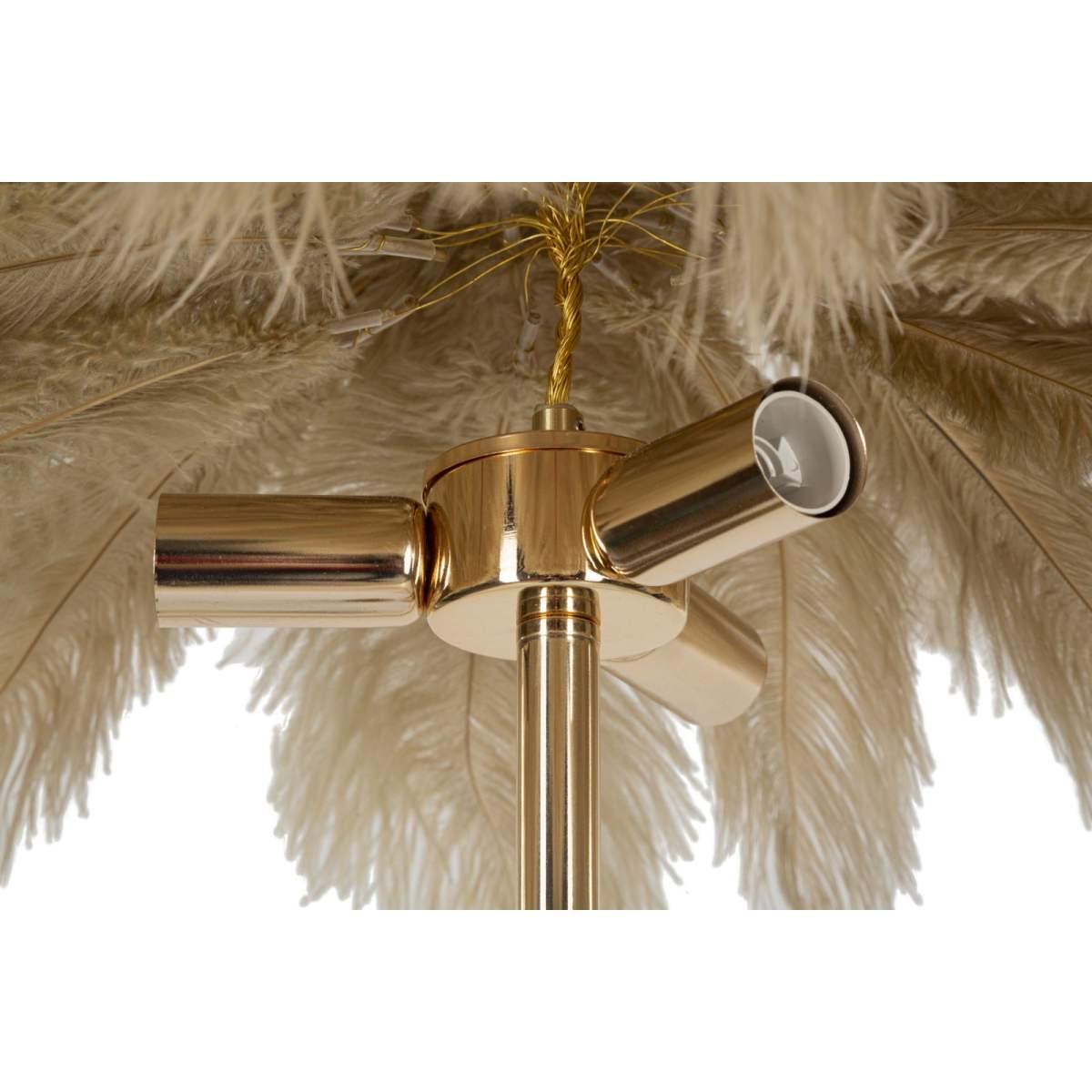 Lampada Da Terra Palm Cammello cm.Ø55x160