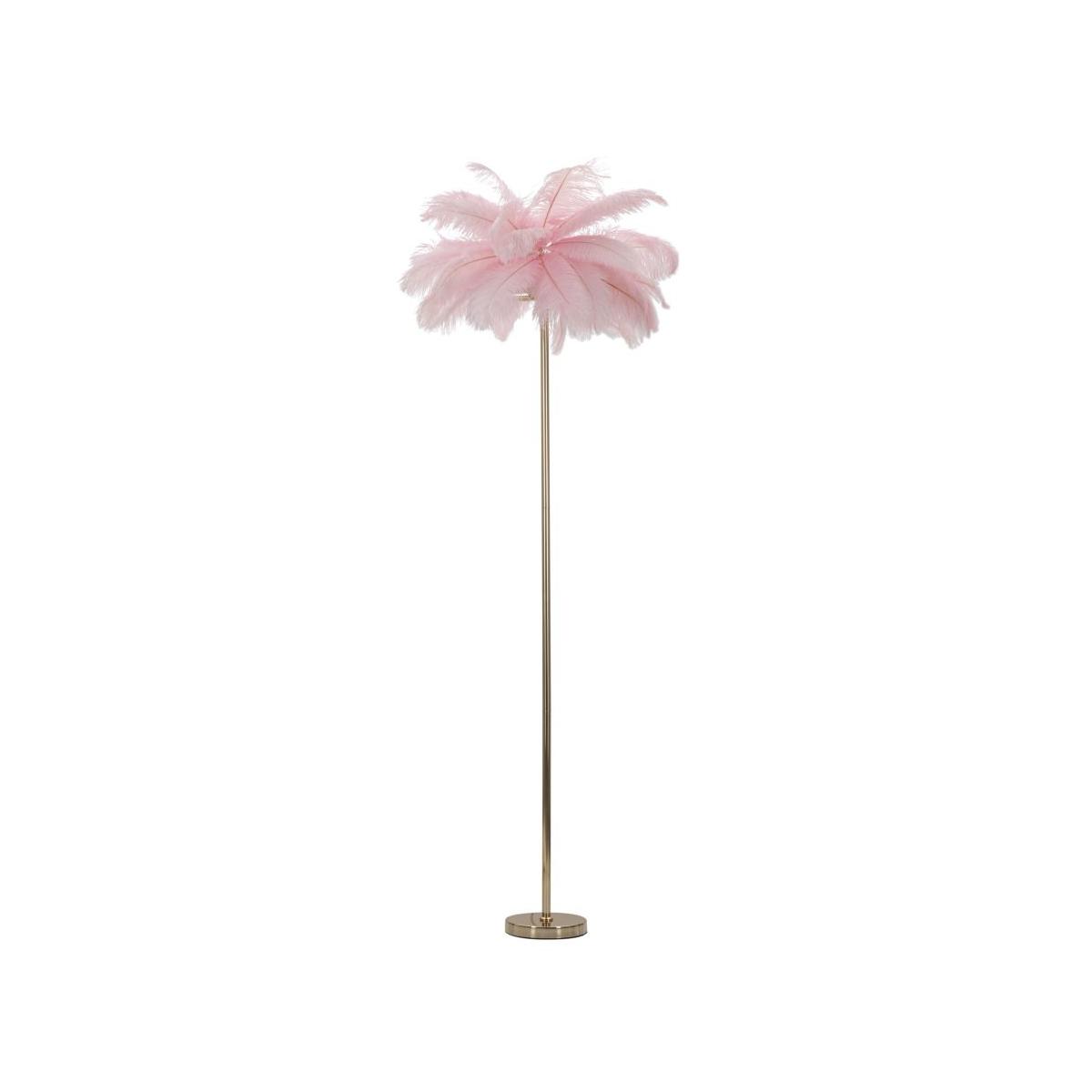 Lampada Terra Palm Rosa cm.Ø55x160