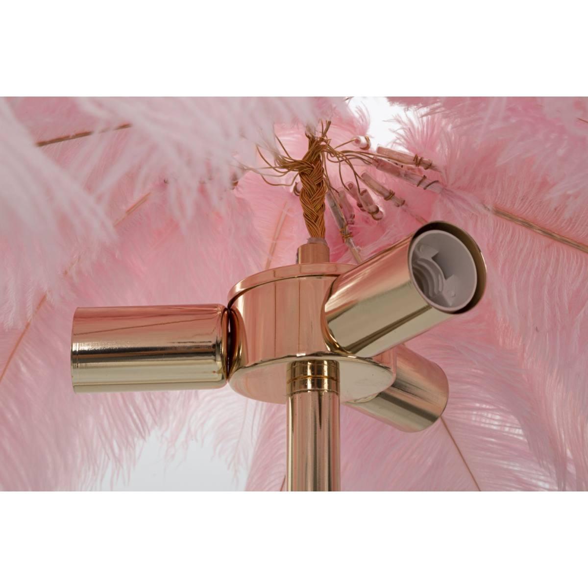 Lampada Terra Palm Rosa cm.Ø55x160