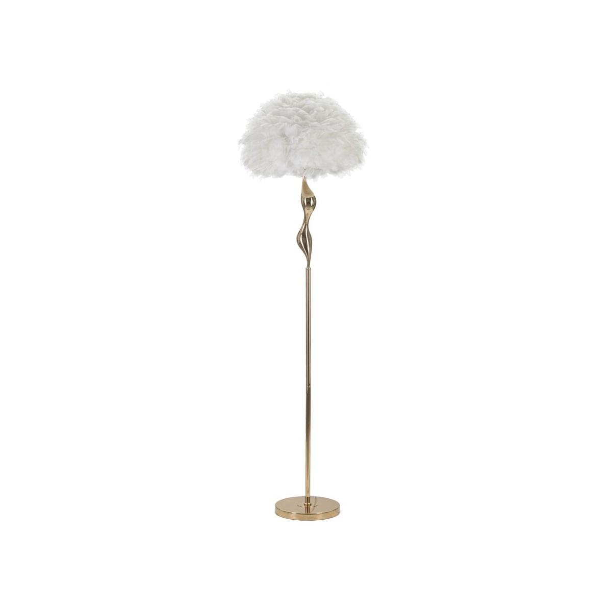 Lampada Da Terra Slim Bianca cm.Ø50x165