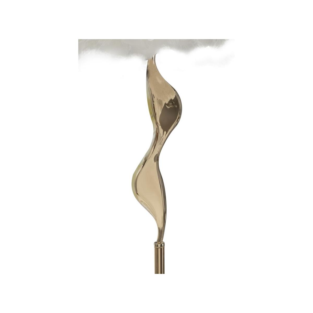 Lampada Da Terra Slim Bianca cm.Ø50x165