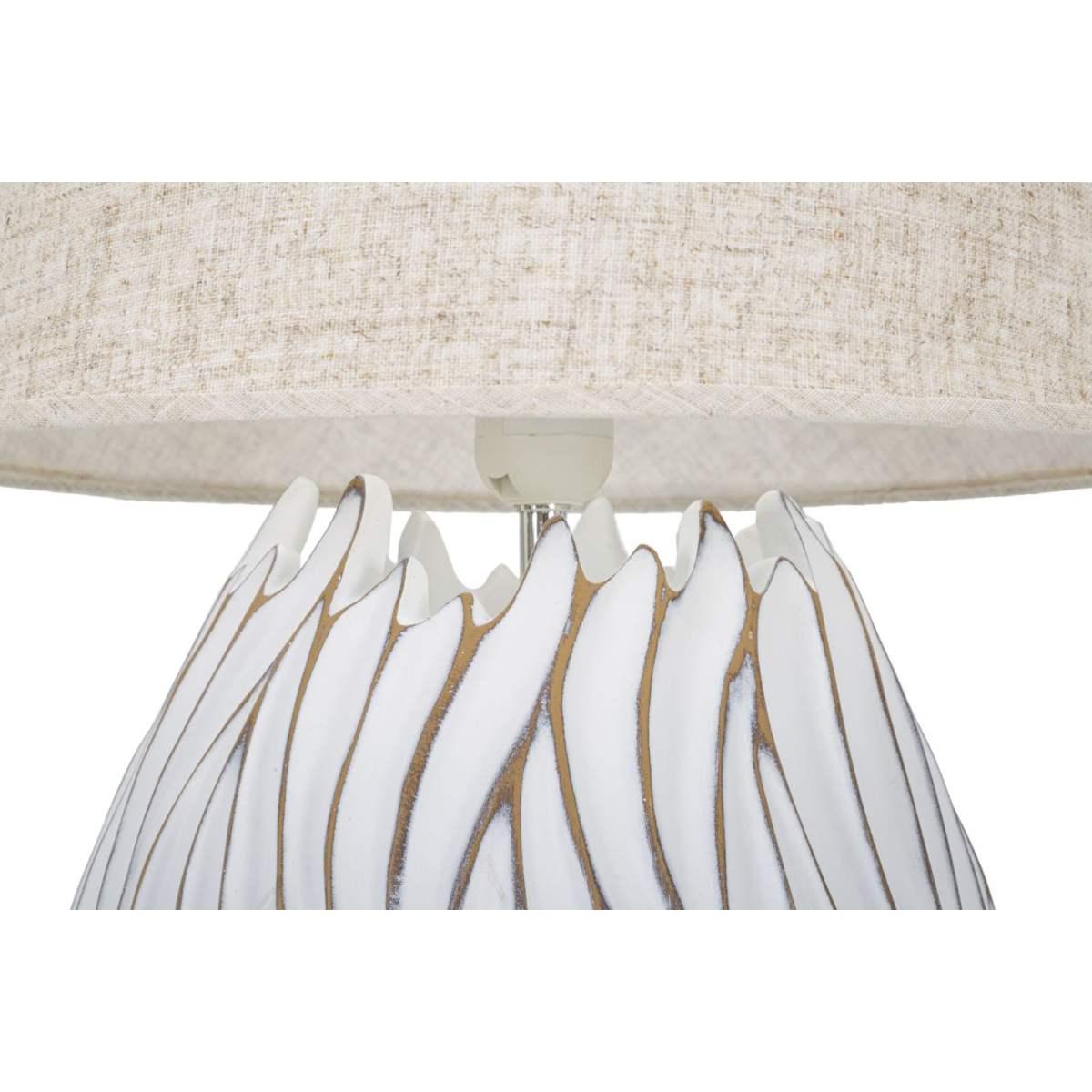 Lampada Tavolo Resina Honduras cm.Ø35x48