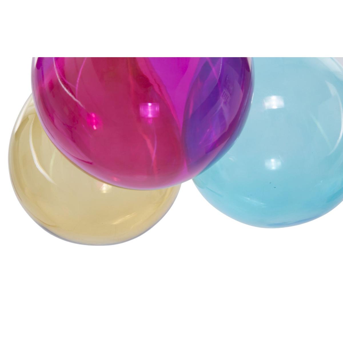 Lampadario Oklahoma 3 Luci cm.Ø25x135 Vetro Ø3,5