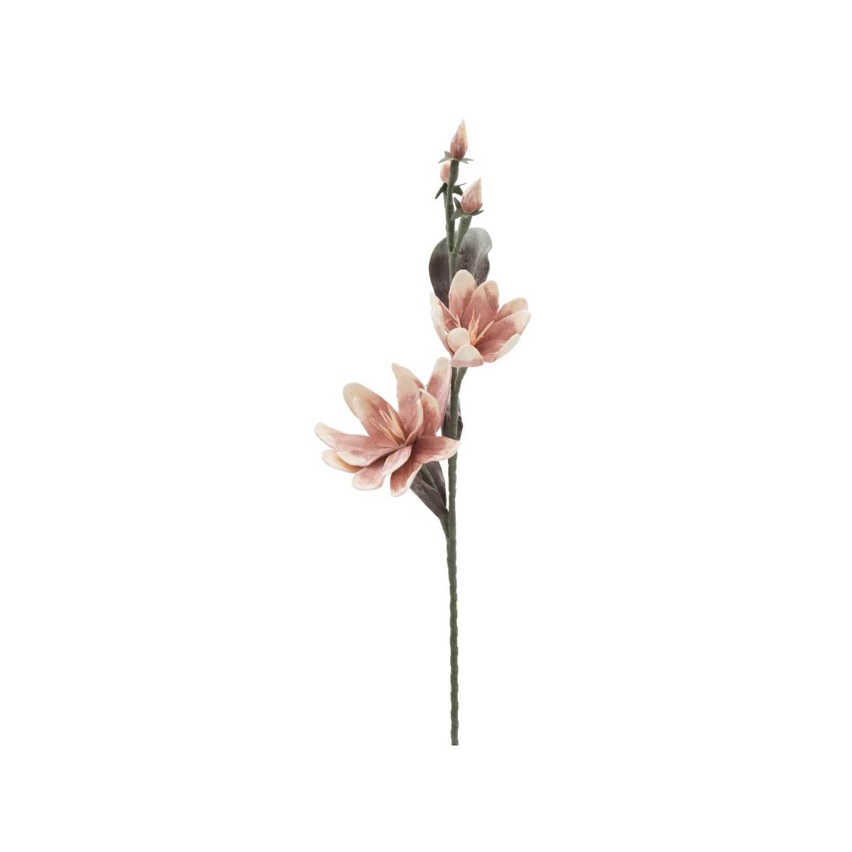 Fiore Magnolia x2 Arancione cm.Ø25x98