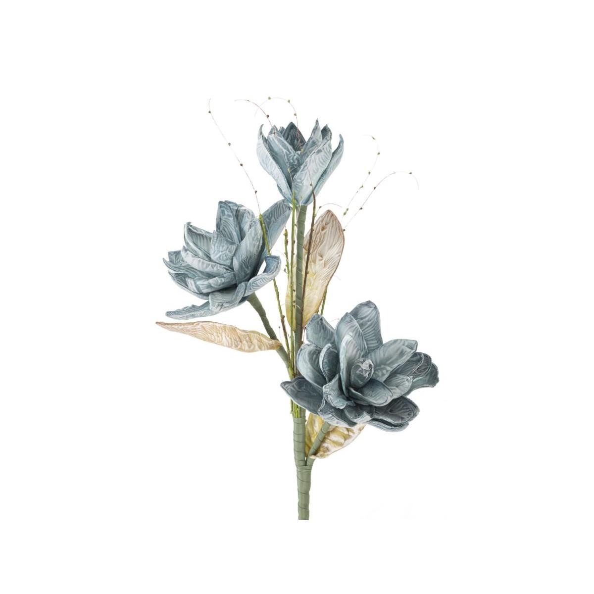 Fiore magnolia x3 blu