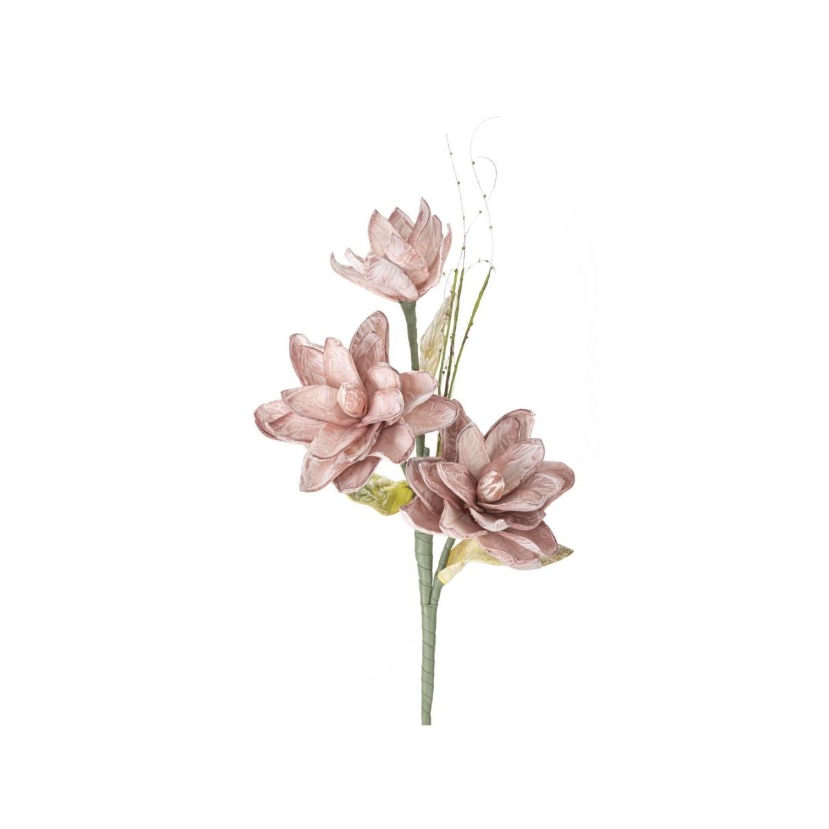Fiore Magnolia x3 Rosa cm.Ø30x90