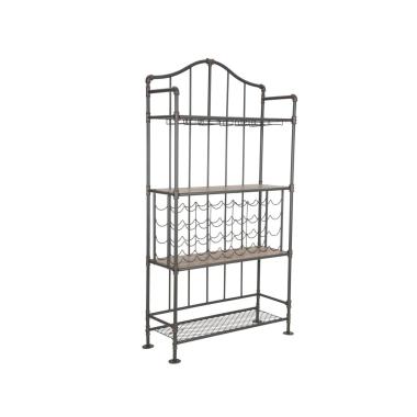 Mobile Porta Vivande Manhattan cm.99,3x42x185Misura Piani cm.89x32