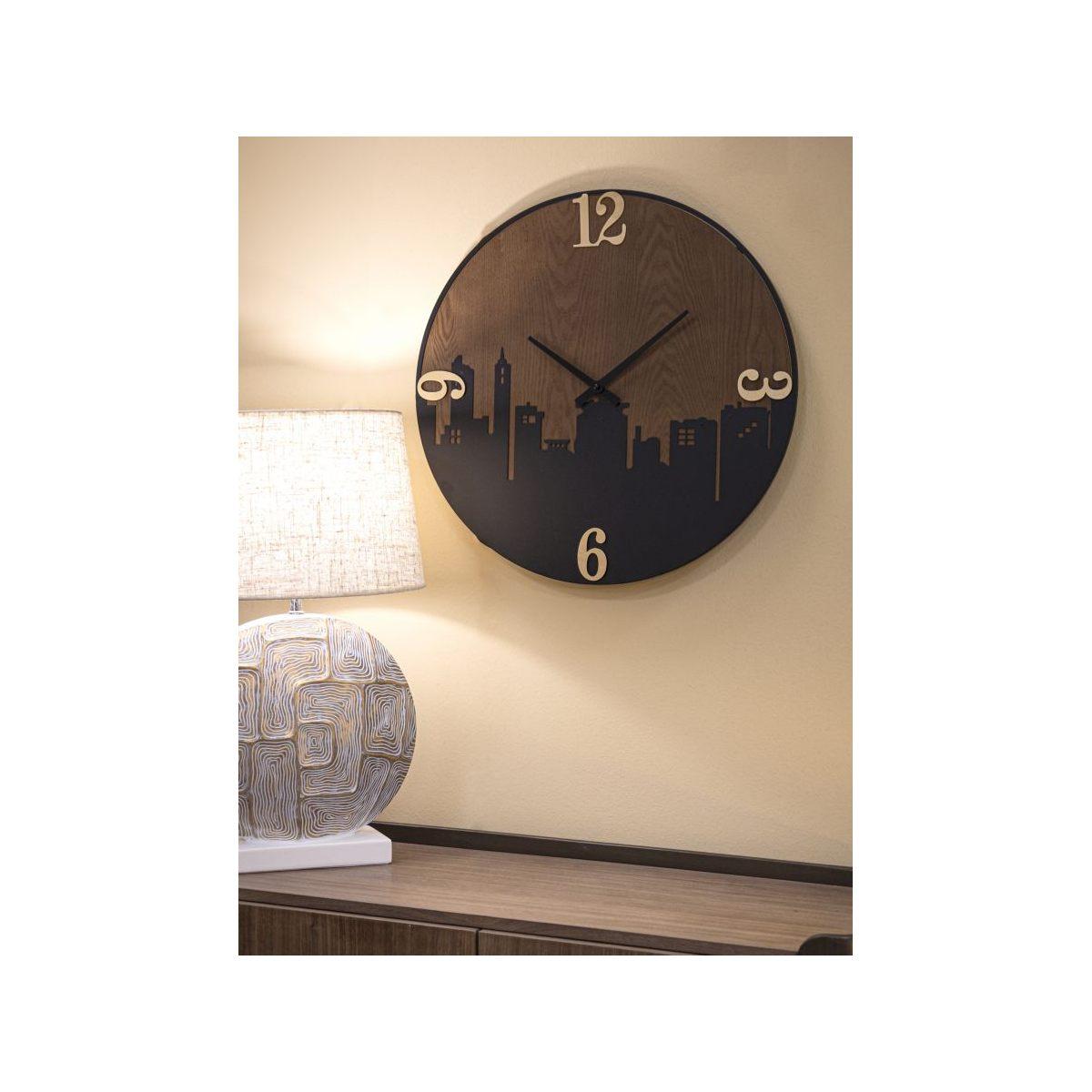 Orologio Muro City cm.Ø60x2