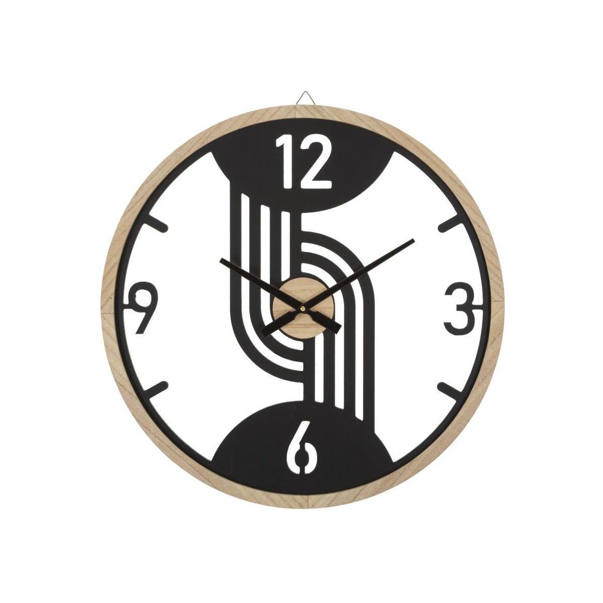 Orologio Muro Clips cm.Ø60x2,5