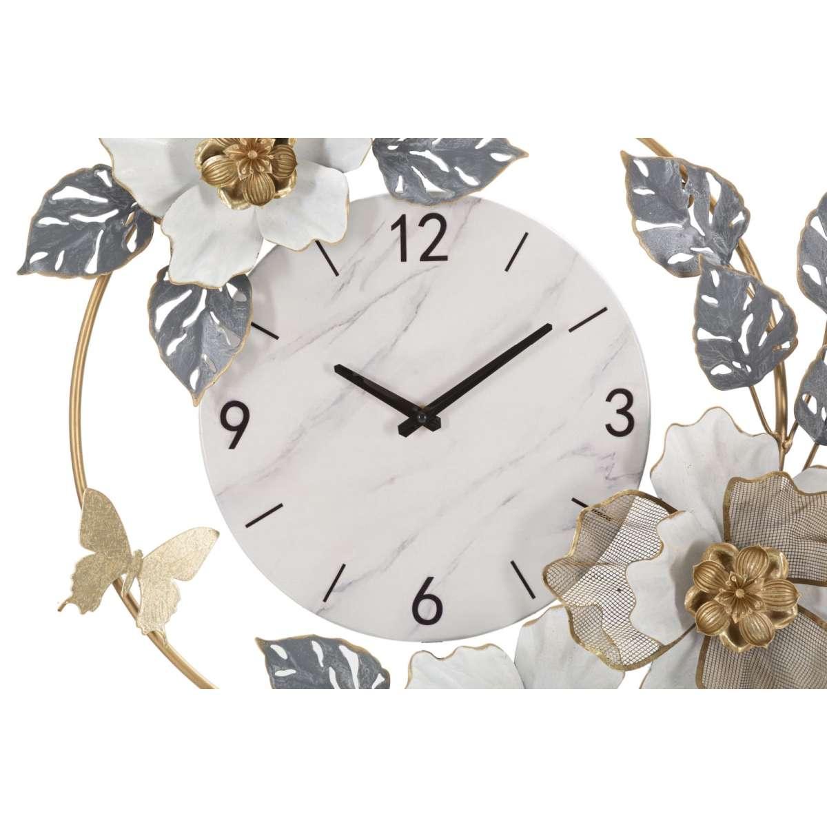 Orologio Muro Flowers cm.64x8x64